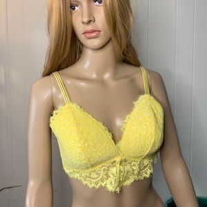 Lace triangle Bralette